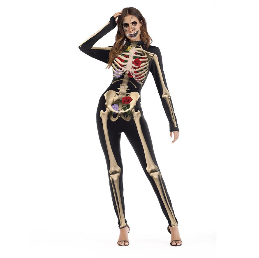 Halloween costume festival event party costume COS long sleeve jumpsuit