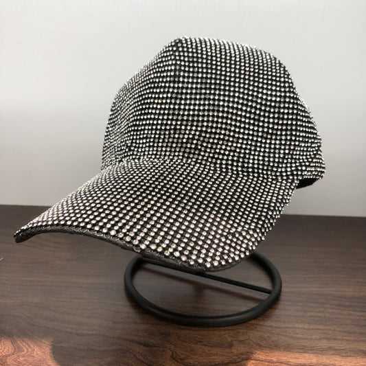 New Full Diamond Baseball Cap Rhinestone Cap Hand-Encrusted Peaked Cap Trend Sunshade Sunscreen Cap