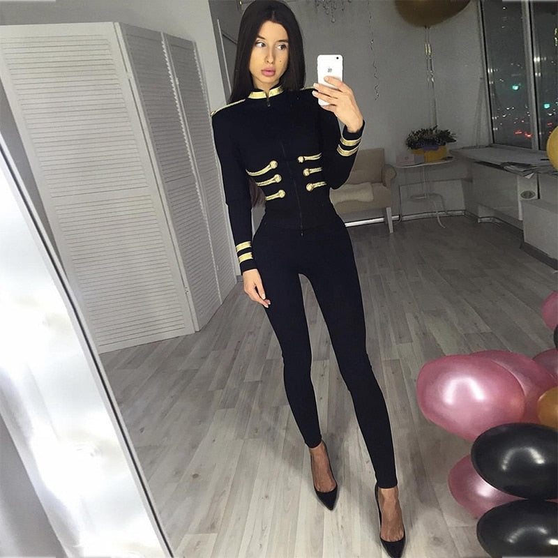 Women Jackets Spring Autumn Coat Party High Quality Green Plus Size Elegant Long Sleeve Bandage Jacket