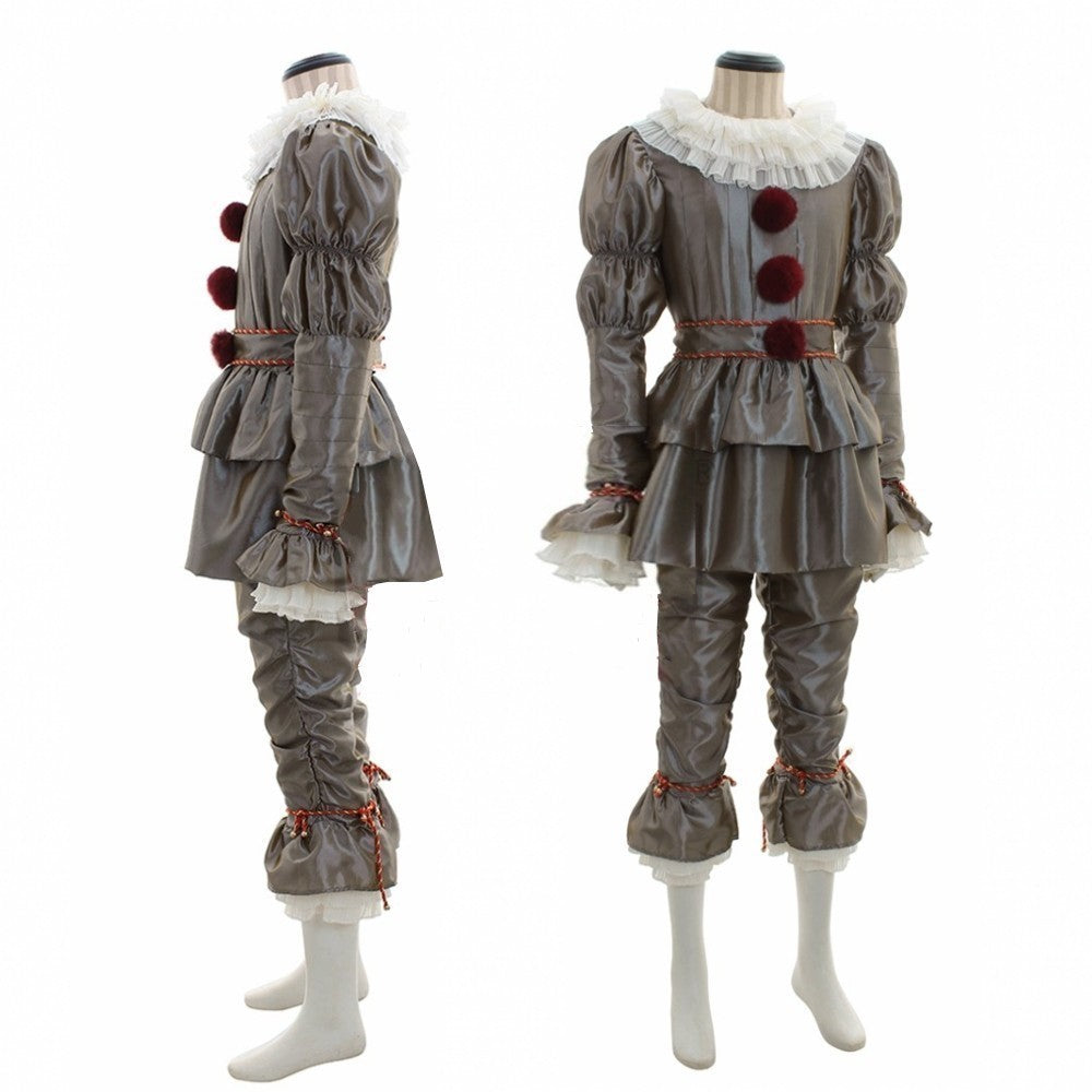 New Clown Back to the Soul COS Pennywise Cosplay Halloween Costume Clown Pennywise