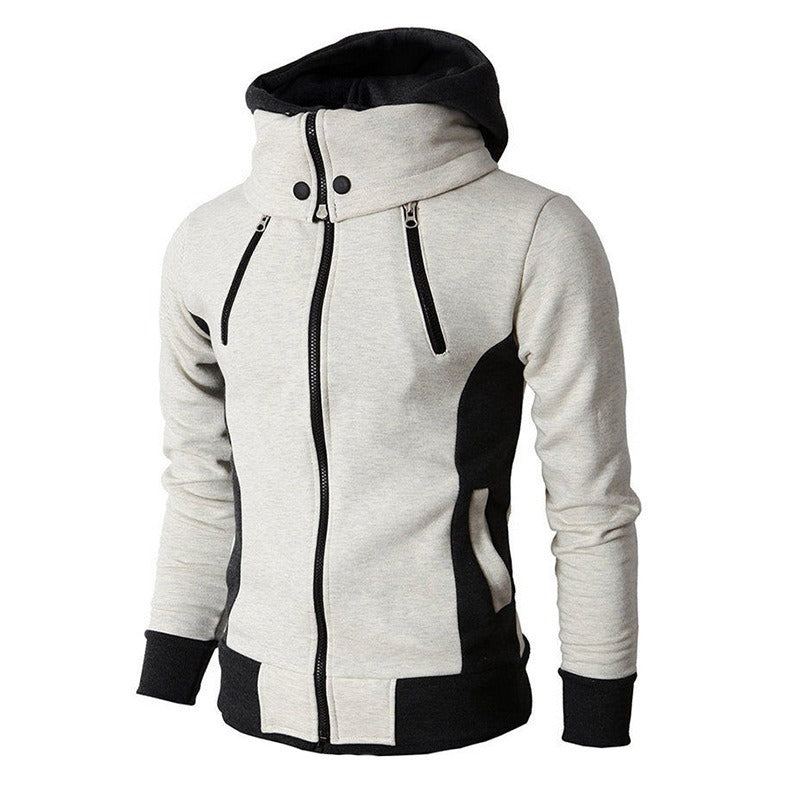 New Men's Hooded Zippered Sweater Casual Autumn Winter Jacket Sports Outdoor Men's Coat