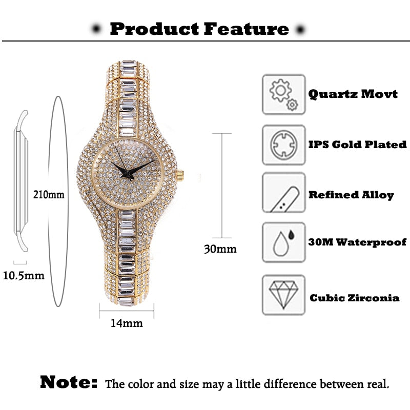 MISSFOX V196 30mm Small Womens Watch Shockproof Waterproof Luxury Ladies Ar Metal Watch bracelets Rhinestone Bu Cheap Chinese Watches