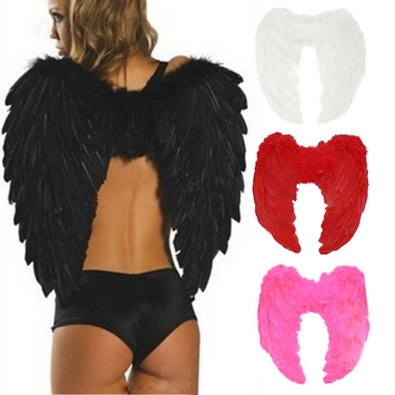 1Pc 4 Colors Adult Angel Wings Cosplay Party Supplies