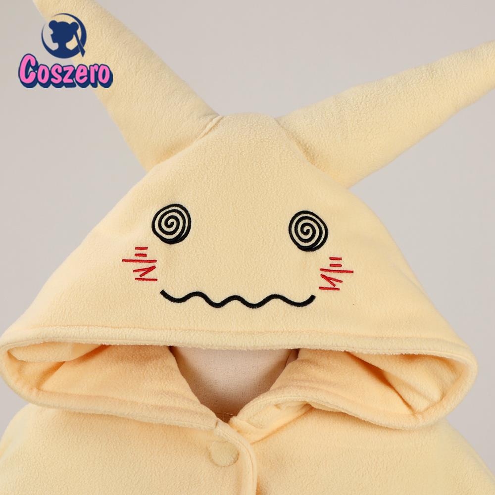 Mimikyu Cartoon Suit Women Pajama Anime Cloak Dress Costume Halloween Cloak for Adults Cute pajamas