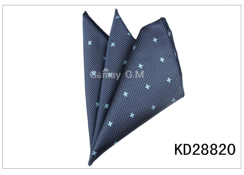 Men Pocket Square Suits Hanky For Men Plaid Mens Handkerchiefs Casual Suit Square Handkerchief Towels For Party 23 cm x 23 cm