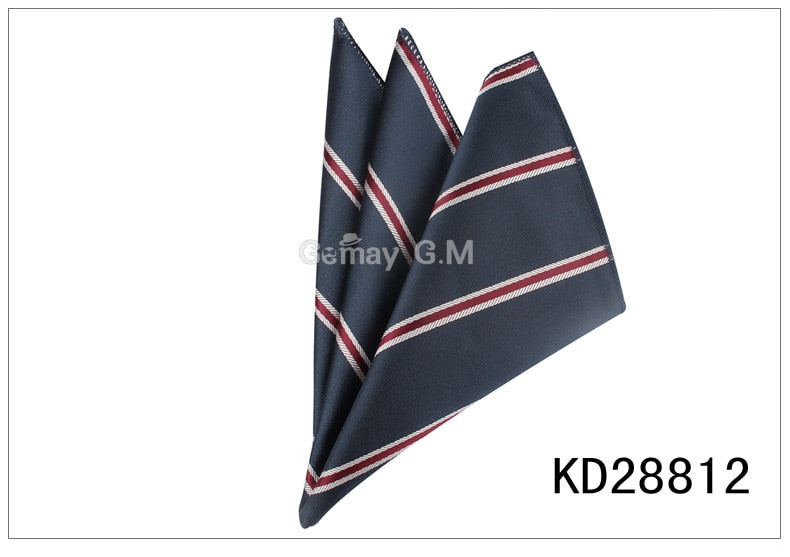 Men Pocket Square Suits Hanky For Men Plaid Mens Handkerchiefs Casual Suit Square Handkerchief Towels For Party 23 cm x 23 cm