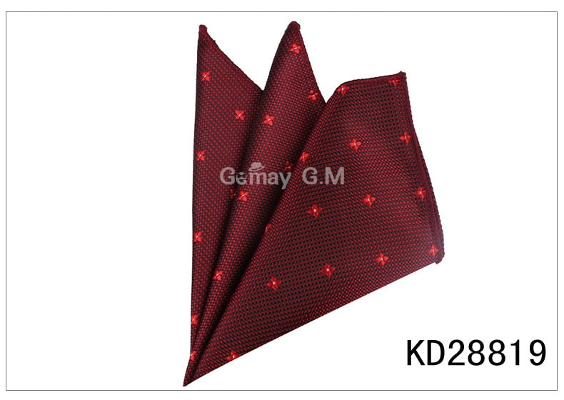 Men Pocket Square Suits Hanky For Men Plaid Mens Handkerchiefs Casual Suit Square Handkerchief Towels For Party 23 cm x 23 cm