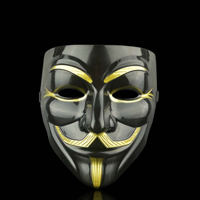 Halloween Cosplay Masks V for Vendetta Movie Anonymous Mask for Adult Kids Film Theme Mask Party Gift Cosplay Costume Accessory