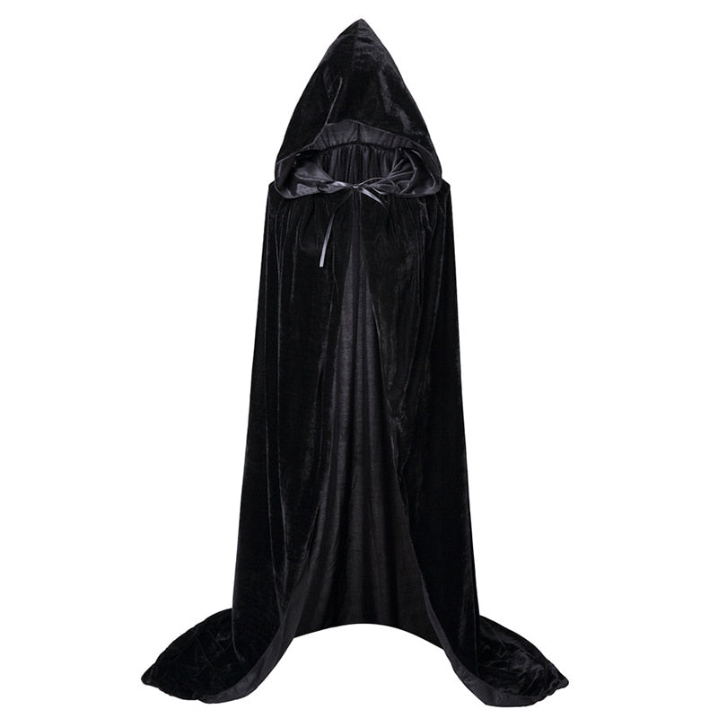 Hocus Pocus Witch Cloak Halloween Sarah Winifred Sanderson Cosplay Costume Adult Kids Unisex Cloak Retro Ages Cape