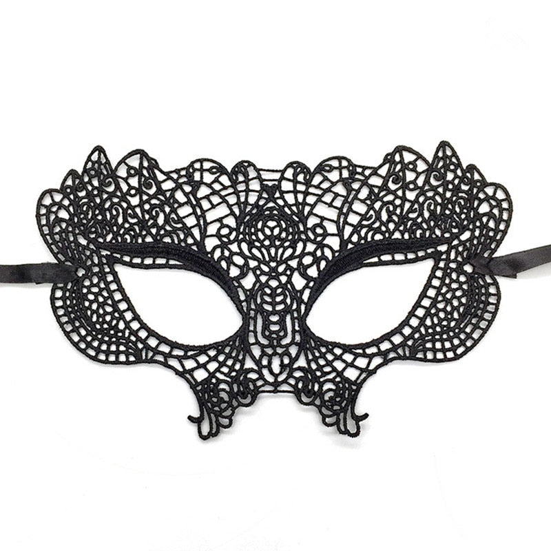 Halloween Cosplay Fox Mask Lace Sexy Eye Mask Animal Mask Half Face Erotic Lace Cat Mask Women Sex Toys For Couple Squid Game