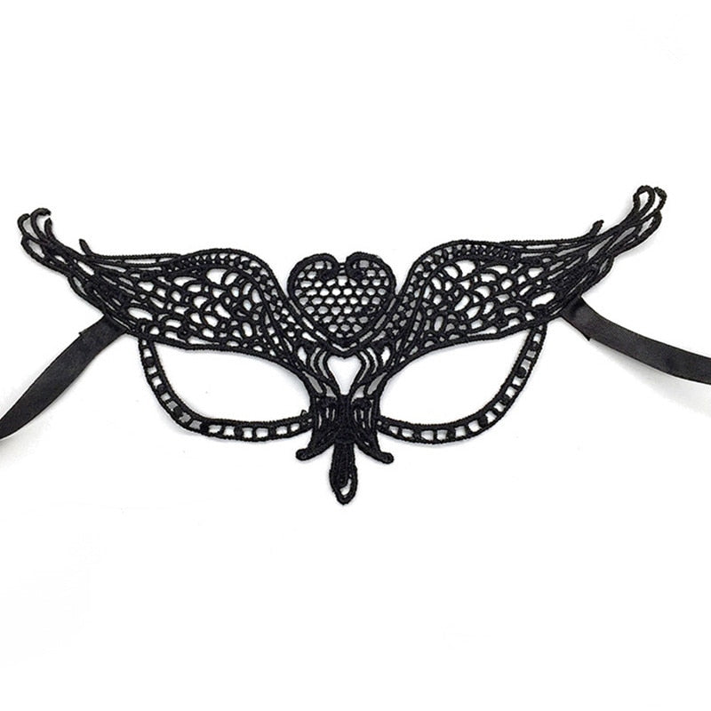 Halloween Cosplay Fox Mask Lace Sexy Eye Mask Animal Mask Half Face Erotic Lace Cat Mask Women Sex Toys For Couple Squid Game