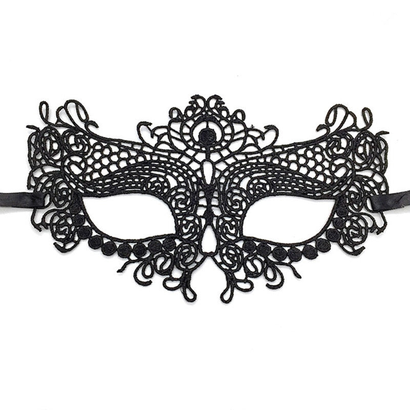 Halloween Cosplay Fox Mask Lace Sexy Eye Mask Animal Mask Half Face Erotic Lace Cat Mask Women Sex Toys For Couple Squid Game