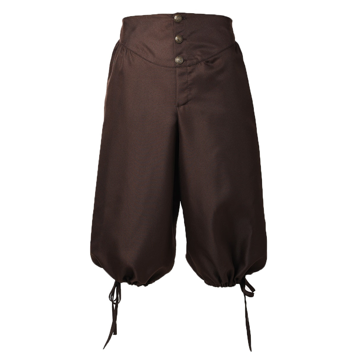 Pirate Costume Man Pirate Pants Renaissance Medieval Viking Trousers Cosplay Back Lace Up Shorts