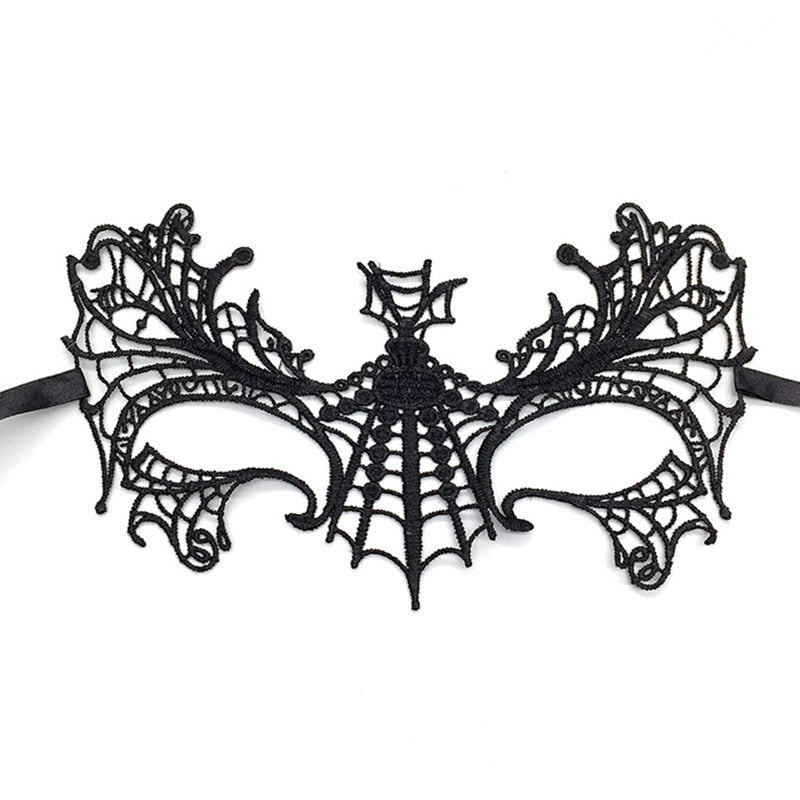 Halloween Cosplay Fox Mask Lace Sexy Eye Mask Animal Mask Half Face Erotic Lace Cat Mask Women Sex Toys For Couple Squid Game