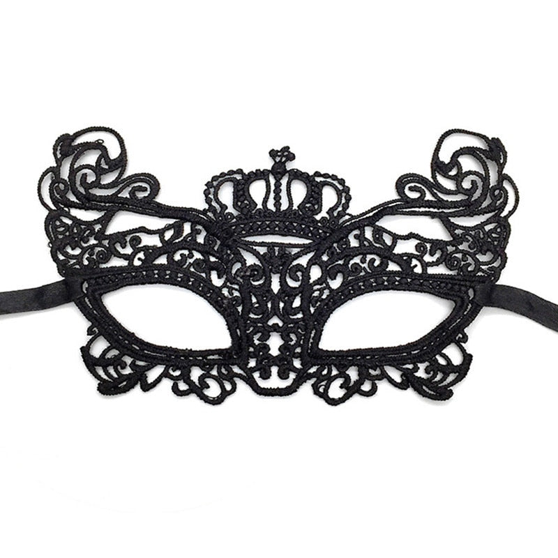 Halloween Cosplay Fox Mask Lace Sexy Eye Mask Animal Mask Half Face Erotic Lace Cat Mask Women Sex Toys For Couple Squid Game