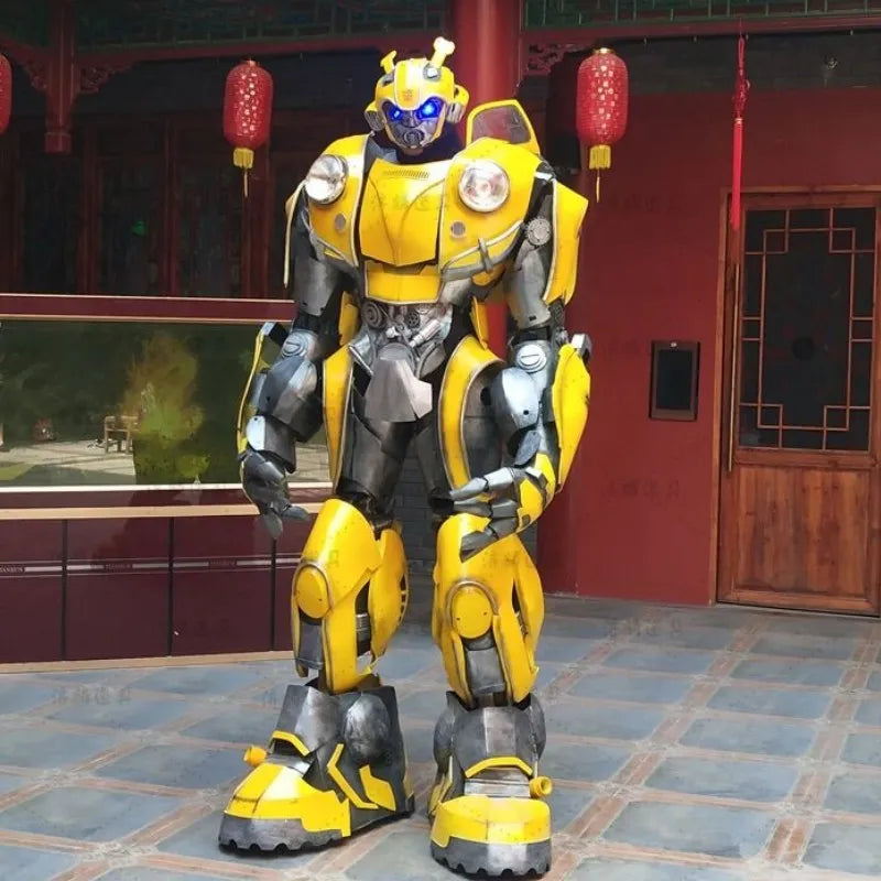 Human Size Movie Cosplay Transformer-Type Robot Costume-Easy Wearable Robot Costume