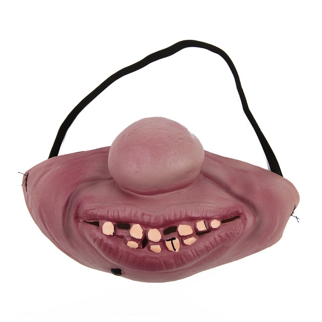 Latex Cosplay Half Face Party  Masks