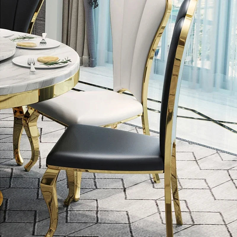 Beautiful Dining Chairs Modern Luxury Kitchen Designer Free Shipping Chairs Ergonomic Lazy Meubles De Salon Interior Decorations