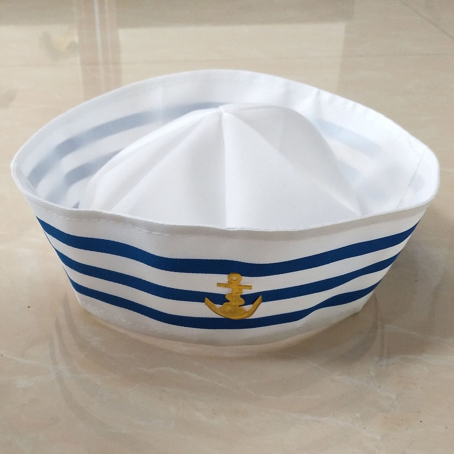 Military Hats Sailor Cap White Captain Navy Marine Caps with Anchor Army Hats For Women Men Child Fancy Cosplay Hat Accessories