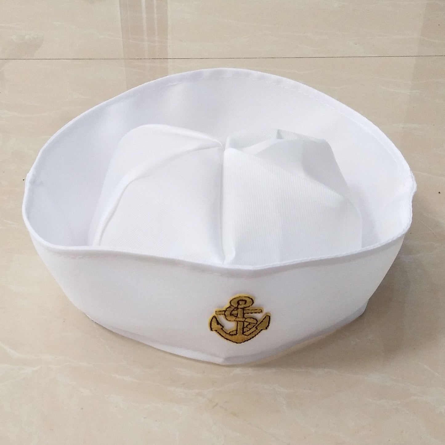 Military Hats Sailor Cap White Captain Navy Marine Caps with Anchor Army Hats For Women Men Child Fancy Cosplay Hat Accessories