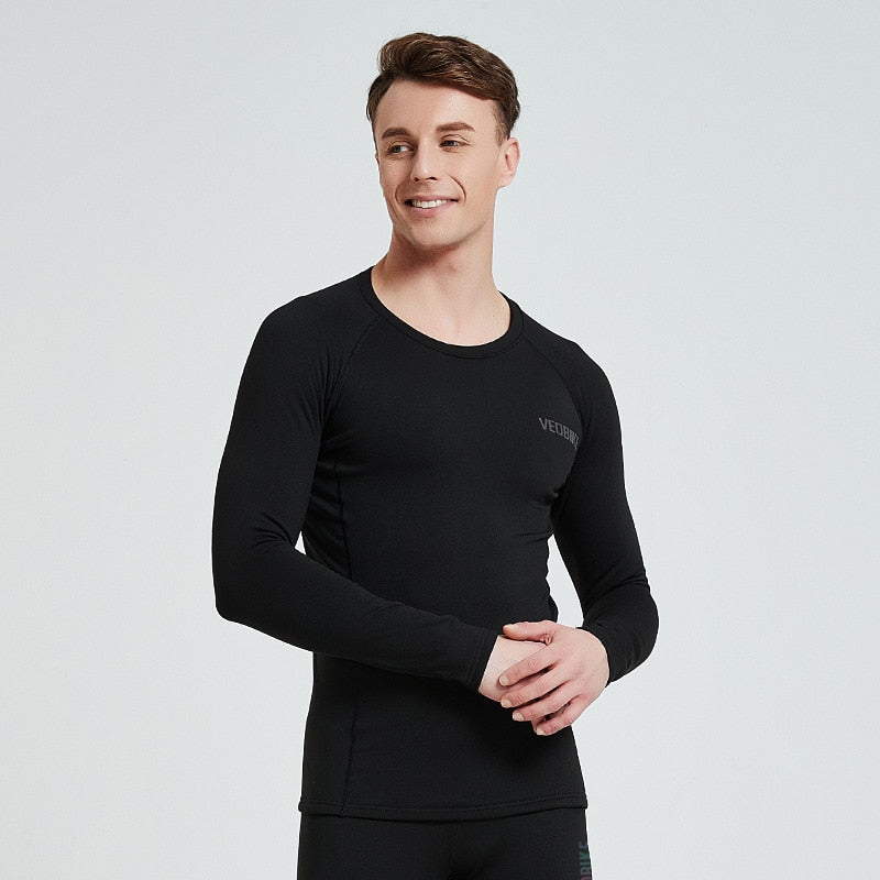 Thermal Underwear Sets 2023 New Men Winter Fleece Long Johns Comfortable Warm Thermo Underwear Thickening Breathable Tights