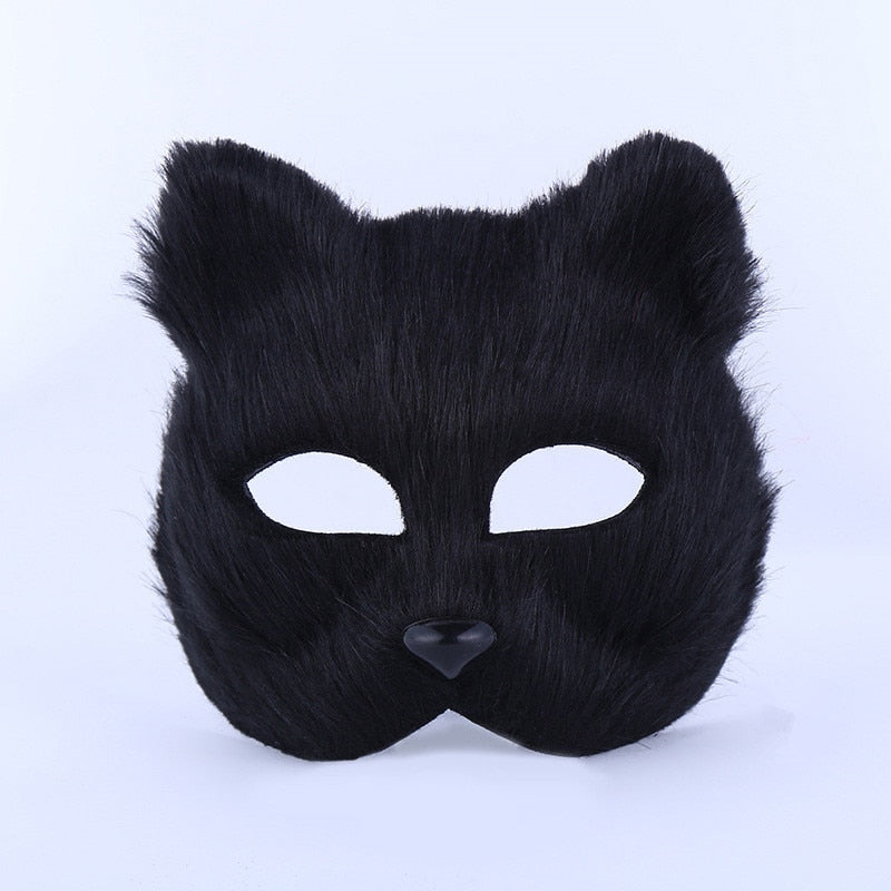 Halloween Cosplay Fox Mask Lace Sexy Eye Mask Animal Mask Half Face Erotic Lace Cat Mask Women Sex Toys For Couple Squid Game