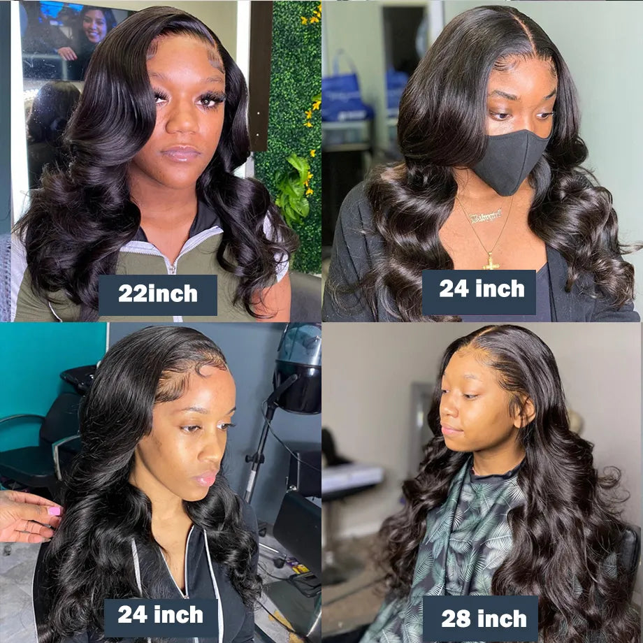 13x4 Hd Lace Frontal Wig or 13x6 Lace Human Hair Wig 30 Inch Body Wave