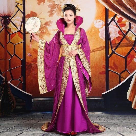 Chinese Luxury Women's Cosplay Costume Dance Clothes Fairy Princess Tang Suit Hanfu Queen Ancient Clothing Top Selling Product